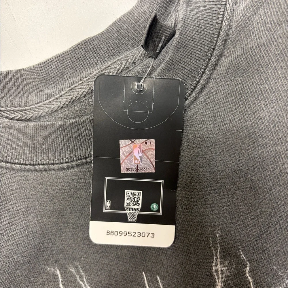 NBA Milwaukee Bucks Gray Long Sleeve T-Shirt